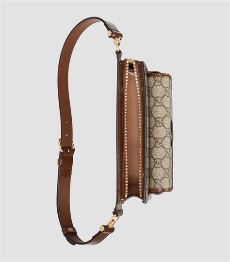 glamour magazine gucci belt bag|Small belt bag with Interlocking G in GG Supreme.